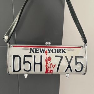 License Plate Purse